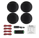 Herdio 4X Inch Marine Bluetooth Speakers 320W Waterproof For Boat Bathroom. Fixed Price $91.04.