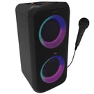 Klipsch Gig Xxl Portable Bluetooth Party Speaker With Rgb Lights & Karaoke Mic. Fixed Price $79.99.