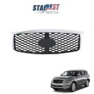 Front Bumper Upper Mesh Grille Chrome For Infiniti QX80 2015 2016 2017 Brand New. Fixed Price $268.42.