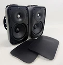 Sonance Mariner MX56 5.25" 2-WAY Outdoor Surface Mount Speakers Pair- Black. Fixed Price $299.99.