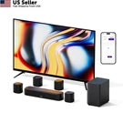 Ultimea 7.1CH Sound Bar With Subwoofer, Virtual Surround System Black. Fixed Price $210.66.