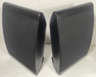 Polk Audio OWM3 (bk) Pair Bookshelf Or Wall Speakers With Stands Black. Fixed Price $99.99.