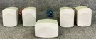 Durabrand SASP5 5PIECE Surround Satellite Speakers Tested, Black. Fixed Price $56.00.