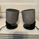 Klh Soundbites Rotating Head Speakers SB1 Carbon Fiber Design Read Description.. Fixed Price $39.99.