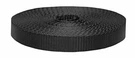 Black 2" 1.5 3/4" 1" Nylon Webbing Medium Weight Strap. Fixed Price $19.25.