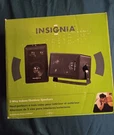Insignia IS-SP3WAY 4" 3-WAY Indoor/outdoor Stereo Surround Speakers Pair Black. Fixed Price $39.99.