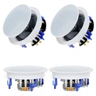 Herdio 6.5'' 640WATTS 2-WAY Bluetooth Ceiling Speakers Package Great For Home.... Fixed Price $243.40.