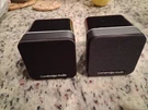 Cambridge Audio Minx 10 Speakers Pair Black Compact Wired. Fixed Price $60.00.