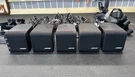 (5) Bose Single Cube Speakers Acoustimass Lifestyle Satellite Surround (black). Fixed Price $79.00.