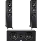 Elac Two DF53-BK Debut 3.0 5.25" Floor Speakers Black And DC53-BK .... Fixed Price $1447.00.