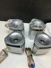 4 Pc Lot Jvc Surround Speakers 2X SP-THM303S New Never Used Sound. Fixed Price $29.98.