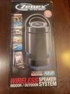 Outdoor/indoor Zenex Wireless Speaker. Used. Original Box With Instructions.. Fixed Price $39.00.