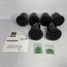 Lot Of 6 Biamp Cambridge Qt Active Emitter Black Sound Masking Speaker DS1320-B. Fixed Price $99.00.