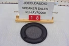 Klh AV2000 Tweeter Trim Piece. Nice Condition.. Fixed Price $17.99.