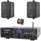Pyle PDA4BU Bluetooth Home Stereo Receiver, 2X 4" 30W Indoor/outdoor Speakers. Fixed Price $138.49.