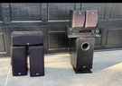 Onkyo Ht R500 Receiver, SKW-100 Subwoofer, Speakers Set. Fixed Price $159.20.