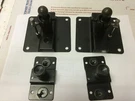 Klh Double Cube 9360 9362 Speaker Wall Mounting Brackets Black Set Of Swivel. Fixed Price $14.98.