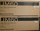 Two Bay Audio JM60 In-wall Rectangular Speaker System New Open Box. Fixed Price $195.00.