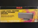 Rca 2-WAY Home Theater Center Channel Speaker Pro LS20 150MAX Power 2X4" Woofers. Fixed Price $54.99.