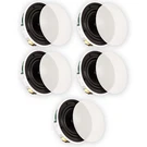 Theater Solutions TSQ670 Flush Mount Volt Speakers With 6.5" Woofers Pack. Fixed Price $187.99.