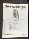 Technics SB-A70 Speaker Service Manual Original. Fixed Price $12.99.