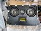 Monoprice Amber 3-WAY Carbon Fiber In-wall Speaker Center Channel Dual 5.25IN. Fixed Price $150.00.