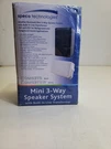 Speco Technologies Mini 3-WAY Speaker System DMS3TSW New. Fixed Price $49.00.