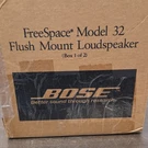 Bose Freespace Model 32 Flush Mount Loudspeaker White 70V 4 Ohm Wired. Fixed Price $69.99.