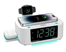 Emerson CKSW5010 Smartset Wireless Charging Alarm Clock Bluetooth Speaker White. Fixed Price $32.99.
