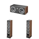 Focal Vestia N3 Towers (dark Wood) Pair And Center Channel. Fixed Price $2677.00.