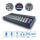 14CH Live Studio Mixing Console Bluetooth MP3 Usb Dj Bar Mixer Pro Audio. Fixed Price $99.98.
