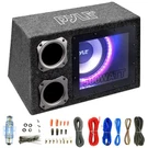 Pyle PLBNPS11 10" 500W Peak Vented Led Subwoofer Enclosure, 8 Gauge Wiring Kit. Fixed Price $142.49.