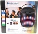 Singing Machine Portable Karaoke System Wireless Microphone, Bluetooth Audio. Fixed Price $48.00.