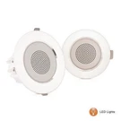 Pyle Pair 3.5 Ceiling, Wall Speakers, 2-WAY Aluminum Frame Built-in Led Light. Fixed Price $27.99.