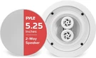 Pyle PWRC52 5.25" 200W Ceiling Speaker White. Fixed Price $50.25.