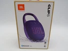 Jbl Clip 5 Purple Portable Bluetooth Speaker New Sealed. Fixed Price $39.99.