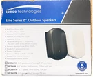 Outdoor Speakers - Speco Technologies Elite Series 6" SPCE6OTW White. Fixed Price $129.59.