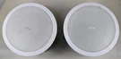 Pair Extron Si 3CT Lp White 42-103-03 Full Range Ceiling Speaker W/ 4" Back Can. Fixed Price $24.95.