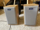 Aiwa SX-LM191 Bookshelf Speakers Pair, 2.0 Channel, 8 Ohms, Wood, Brown/gray. Fixed Price $38.00.