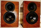 C-note Mt Bookshelf Speakers Custom Made Built Pair. Wood Laminate Golden Oak. Fixed Price $295.00.