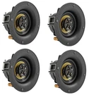 4 Pack Tdx 3" 2-WAY Ceiling Home Theater Audio Speaker Flush Mount White. Fixed Price $78.80.