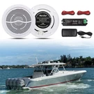 Herdio 6.5" 120W Bluetooth Marine Speakers For Car Home Outdoor Waterproof. Fixed Price $97.88.