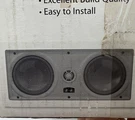 Nib Proficient Audio Systems IW525 Dual 5-1/4" Inwall Lcr Speaker 100 Watts. Fixed Price $129.99.