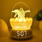 Mtdyhy Upgraded Dinosaur Egg Alarm Clock/digital With Night Light, 20 Soot. Fixed Price $78.14.