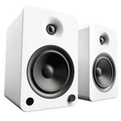 Kanto YU6MW 200W Powered Speakers, Bluetooth & Phono Preamp, White Pair. Fixed Price $379.99.
