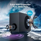Mzeibo Subwoofer 120W Bluetooth 5.0 Tv Home Theater System. Fixed Price $123.01.