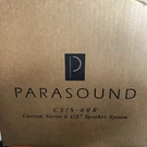 Parasound Cs - 60 Custom Series 1/2 Dual Channel Ceiling Spekaers. Fixed Price $146.24.
