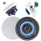 Herdio 4" Flush Mount Ceiling Speakers, 160W Bluetooth In-wall Amp Living Room. Fixed Price $66.96.