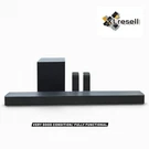 Vizio M51AX-J6 5.1 Channel 36" Soundbar System W/ Wireless Sub & Rear Speakers. Fixed Price $175.92.