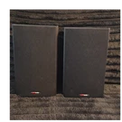 Polk Audio T15 Black Bookshelf Speakers Pair Wired Banana Jack. Fixed Price $54.00.